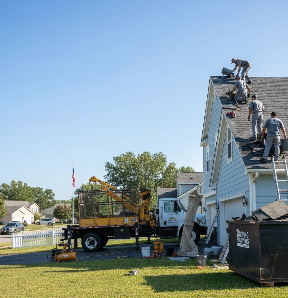 Roof Repair in Marine City